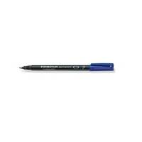 Staedtler Lumocolor permanent F DRY SAFE 318-3 Permanentmarker Blau wasserfest: Ja