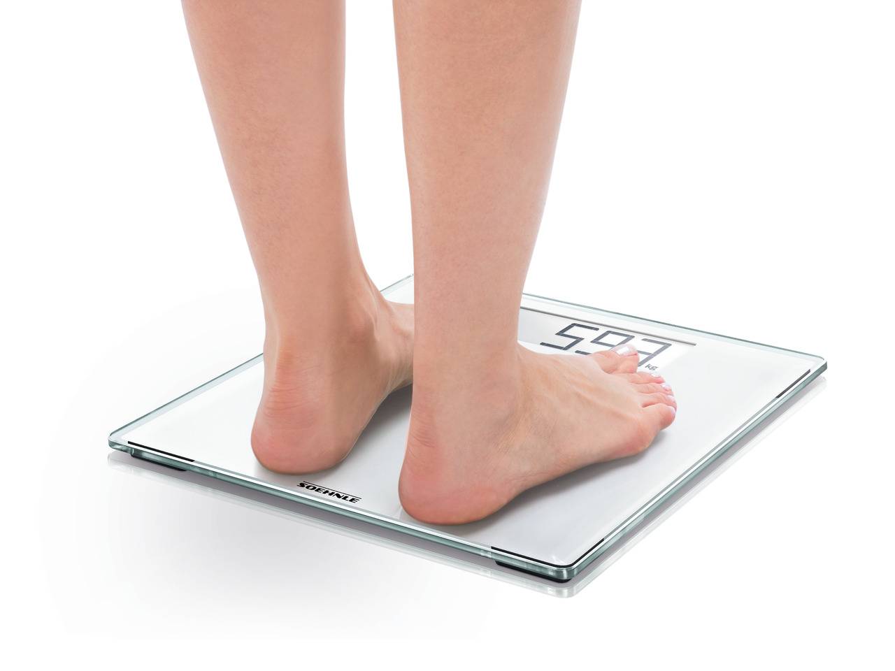 Soehnle Comfort 100 Digitale Personenwaage Wägebereich (max.)=180 kg Weiß
