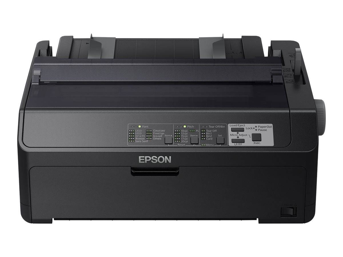 Epson LQ-590IIN Nadeldrucker 550 Zeichen/s 24-Nadel-Druckkopf, Schmaler Einzug, Druckbreite 80 Zeichen, Netzwerk-fähig USB, Parallel, LAN