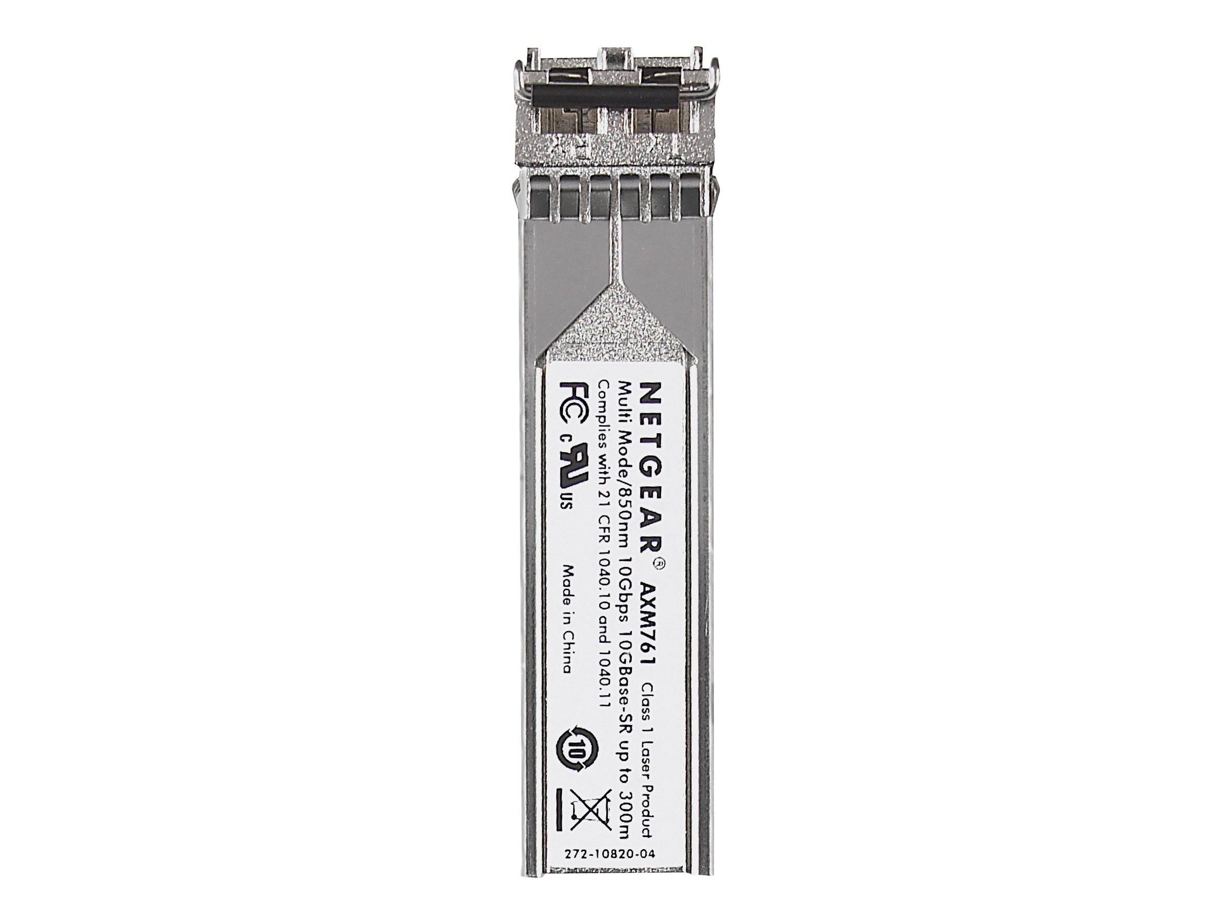 NETGEAR AXM761P10-10000S AXM761P10 10er Pack SFP-Transceiver-Modul 10 GBit/s 300 m Modultyp SR