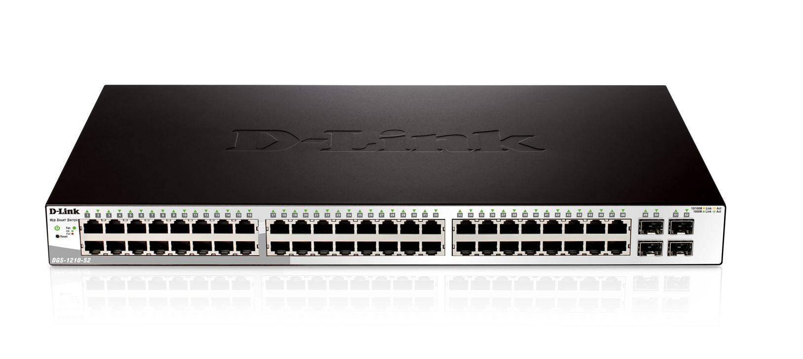 D-Link Web Smart DGS-1210-52 - Switch - managed