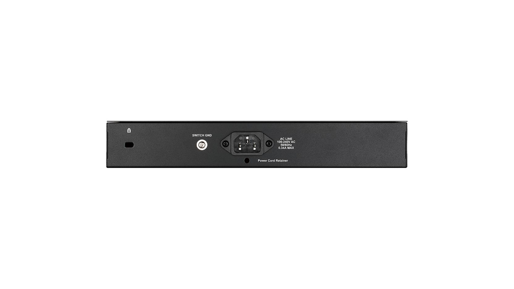 D-Link DGS-1210-08P Netzwerk Switch 8 + 2 Port 1 GBit/s