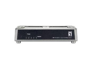 LevelOne FSW-0508TX - Switch - 5 x 10/100 - Desktop