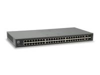 LevelOne FGU-5021 - Switch - unmanaged - 48 x 10/100 + 2 x Kombi-Gigabit-SFP
