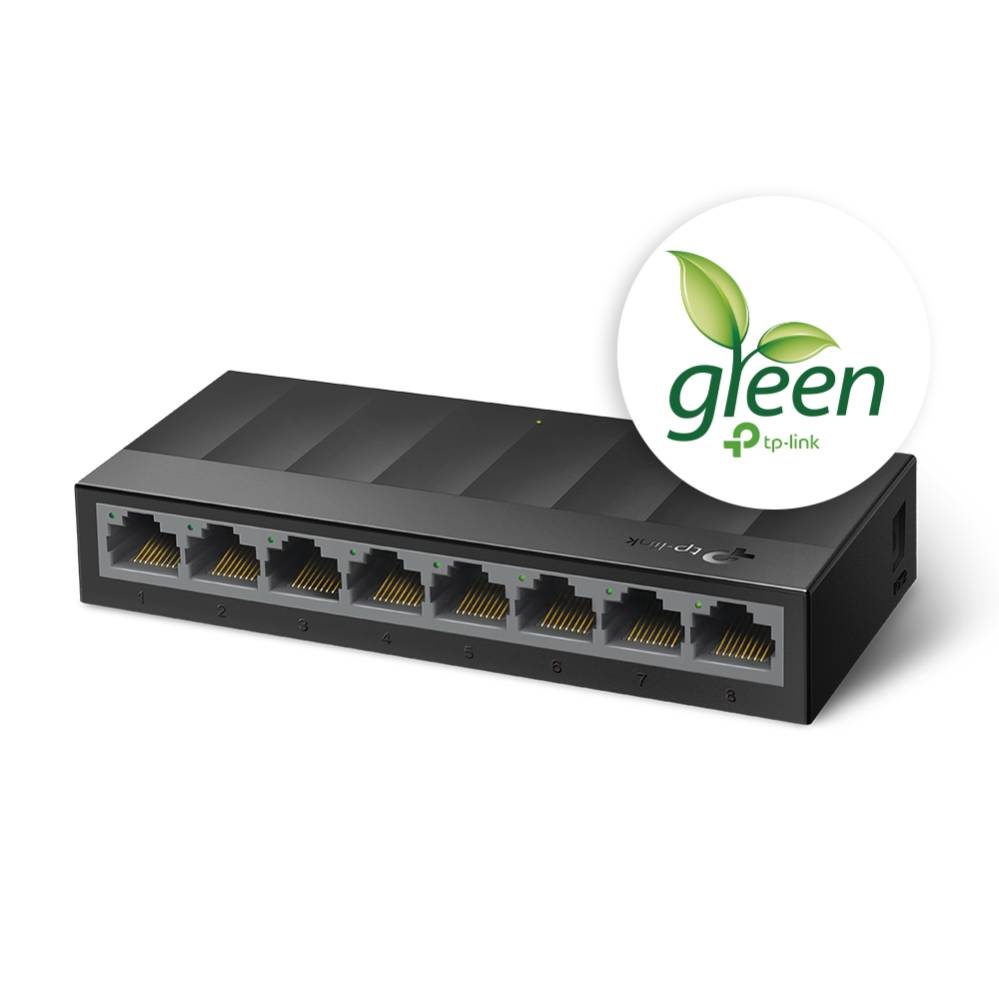TP-LINK LiteWave LS1008G - Switch - unmanaged