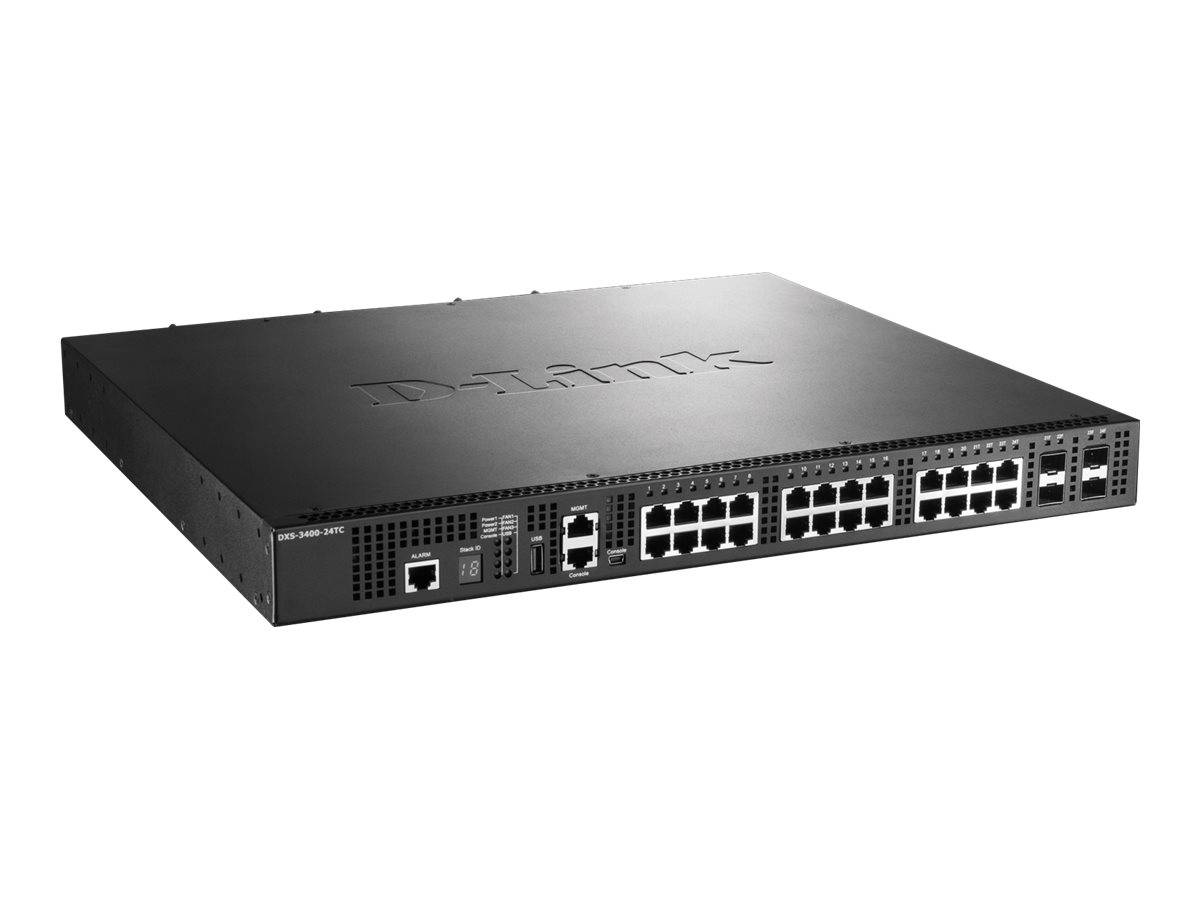 D-Link DXS 3400-24TC - Switch - L3 Lite - managed