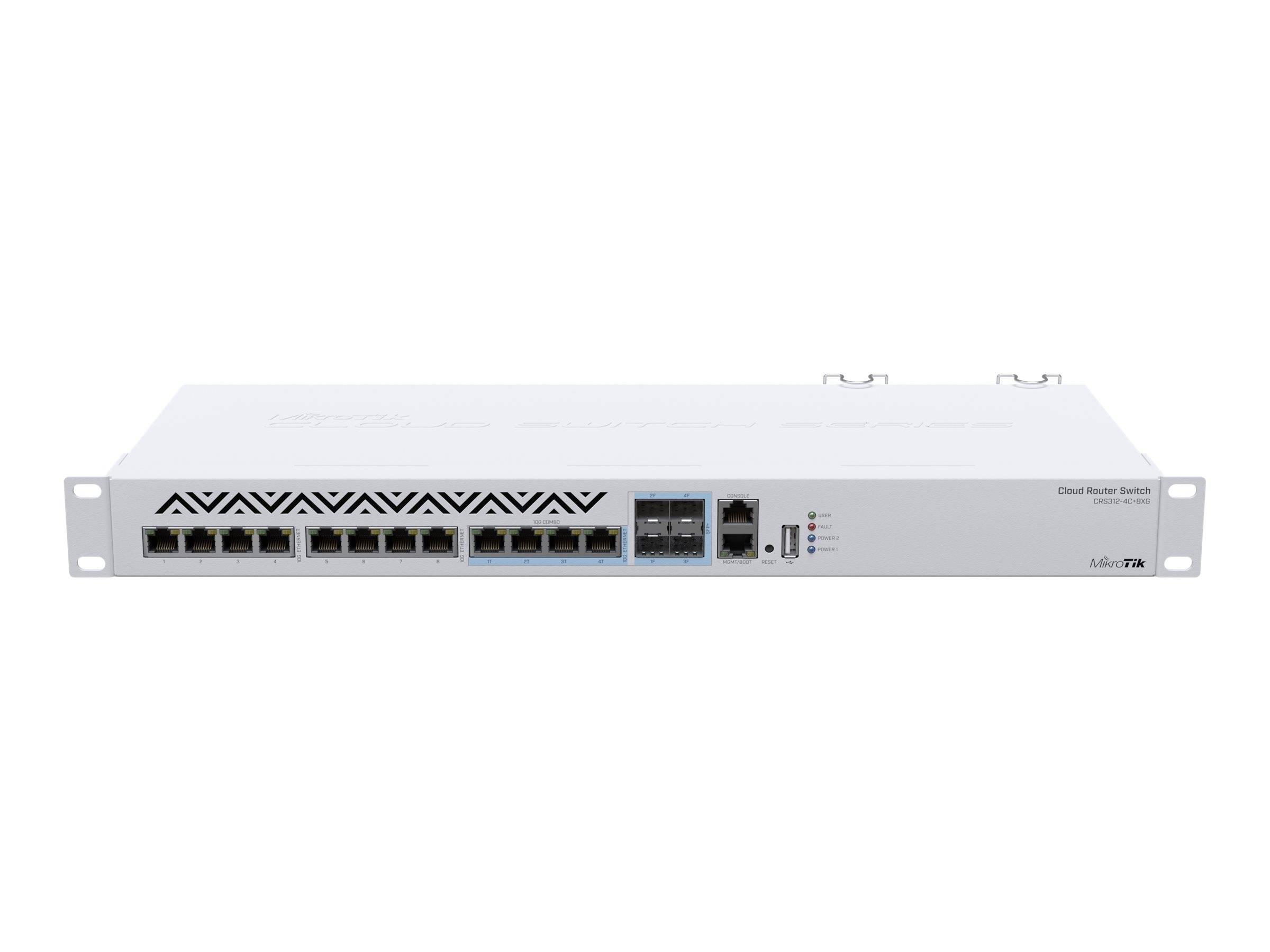 Mikrotik Cloud Router Switch CRS312-4C+8XG-RM - Switch - L3 - managed - 12 x 10