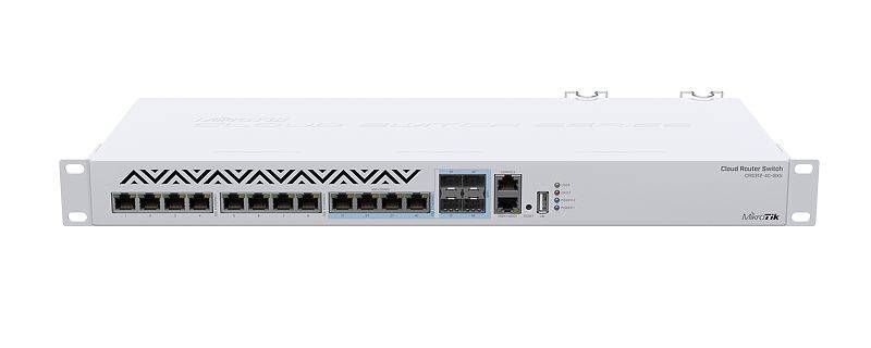 Mikrotik Cloud Router Switch CRS312-4C+8XG-RM - Switch - L3 - managed - 12 x 10