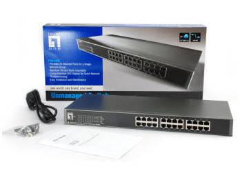 LevelOne FSW-2450 - Switch - 24 x 10/100 - Desktop