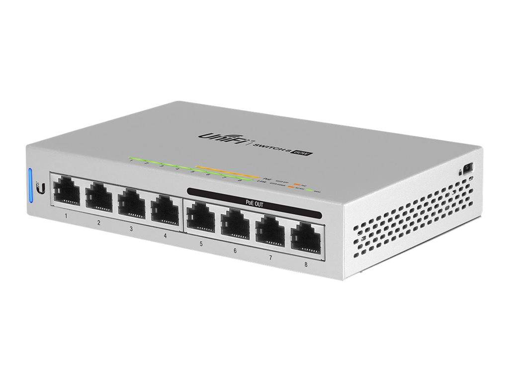 Ubiquiti Networks US-8-60W Netzwerk Switch 8 Port PoE-Funktion