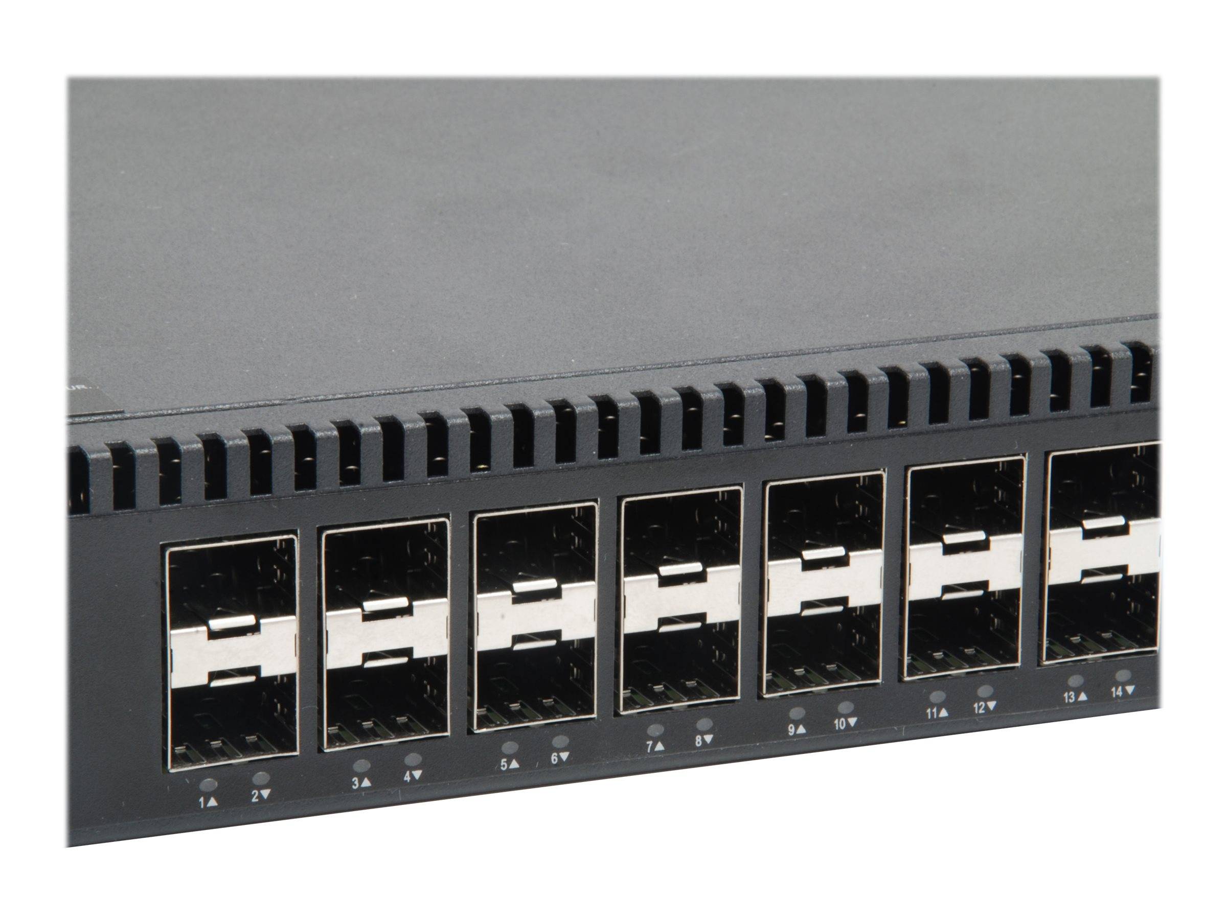 LevelOne KILBY GTL-2872 - Switch - L3 Lite - managed - 20 x Gigabit SFP + 4 x Shared 10/100/1000 + 4 x 10 Gigabit SFP+ -