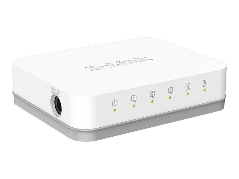 D-Link GO-SW-5G Netzwerk Switch 5 Port 1 GBit/s