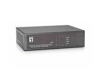 LevelOne FEP-0812 - Switch - unmanaged - 4 x 10/100 (PoE)