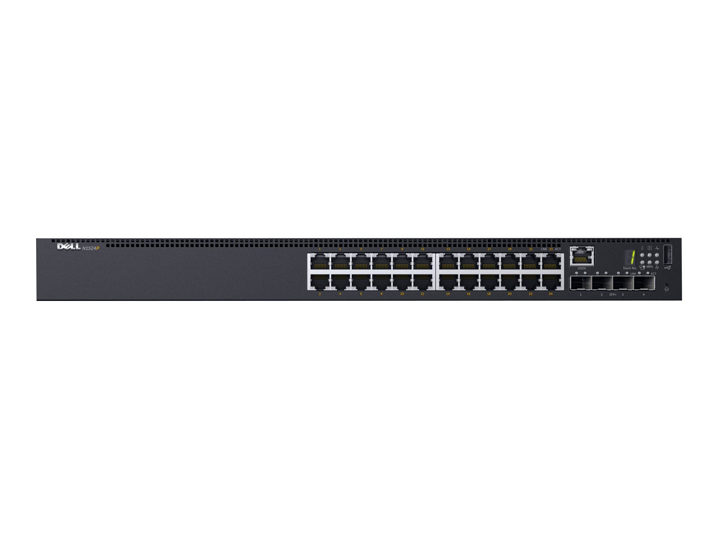 Dell 210-AEVY N1524P - Switch - L2+ Netzwerk Switch 1 / 10 GBit/s