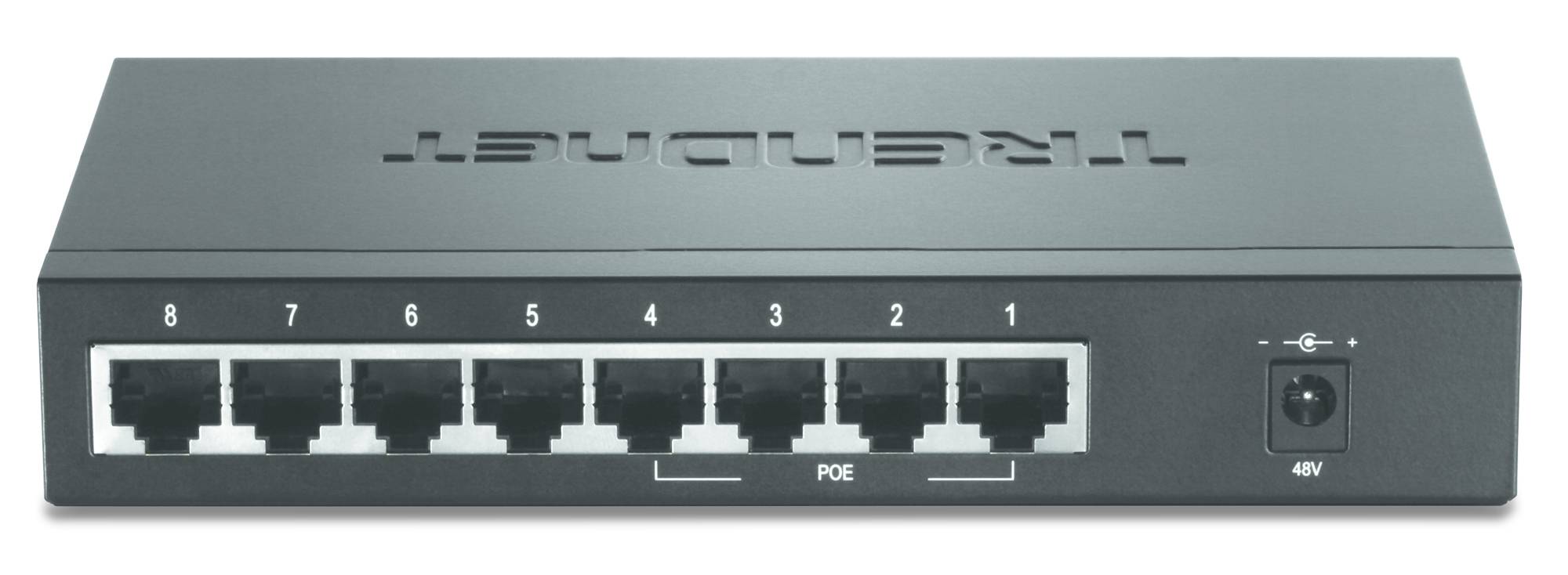 TRENDnet TPE-S44 Unmanaged network switch, Energie Über Ethernet (PoE)