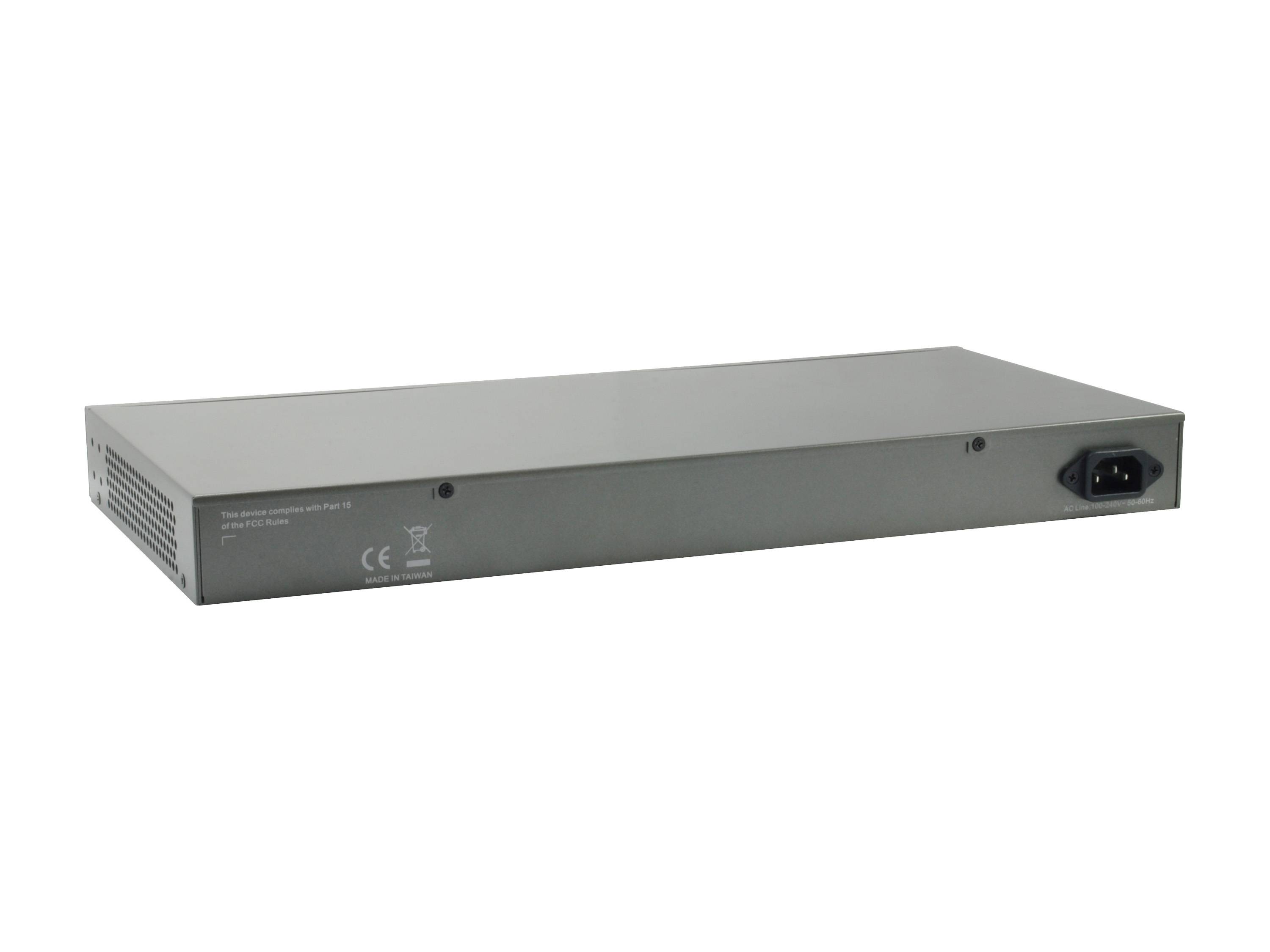 LevelOne GEP-2651 26 Port Switch Netzwerk Switch 1 GBit/s