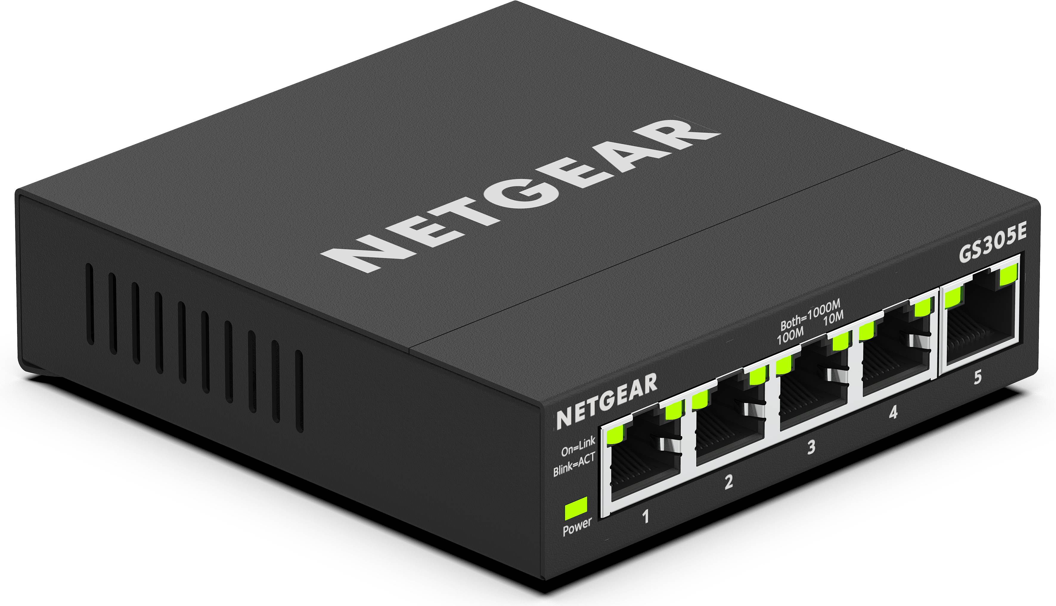 NETGEAR GS305E Managed Netzwerk Switch 5 Port