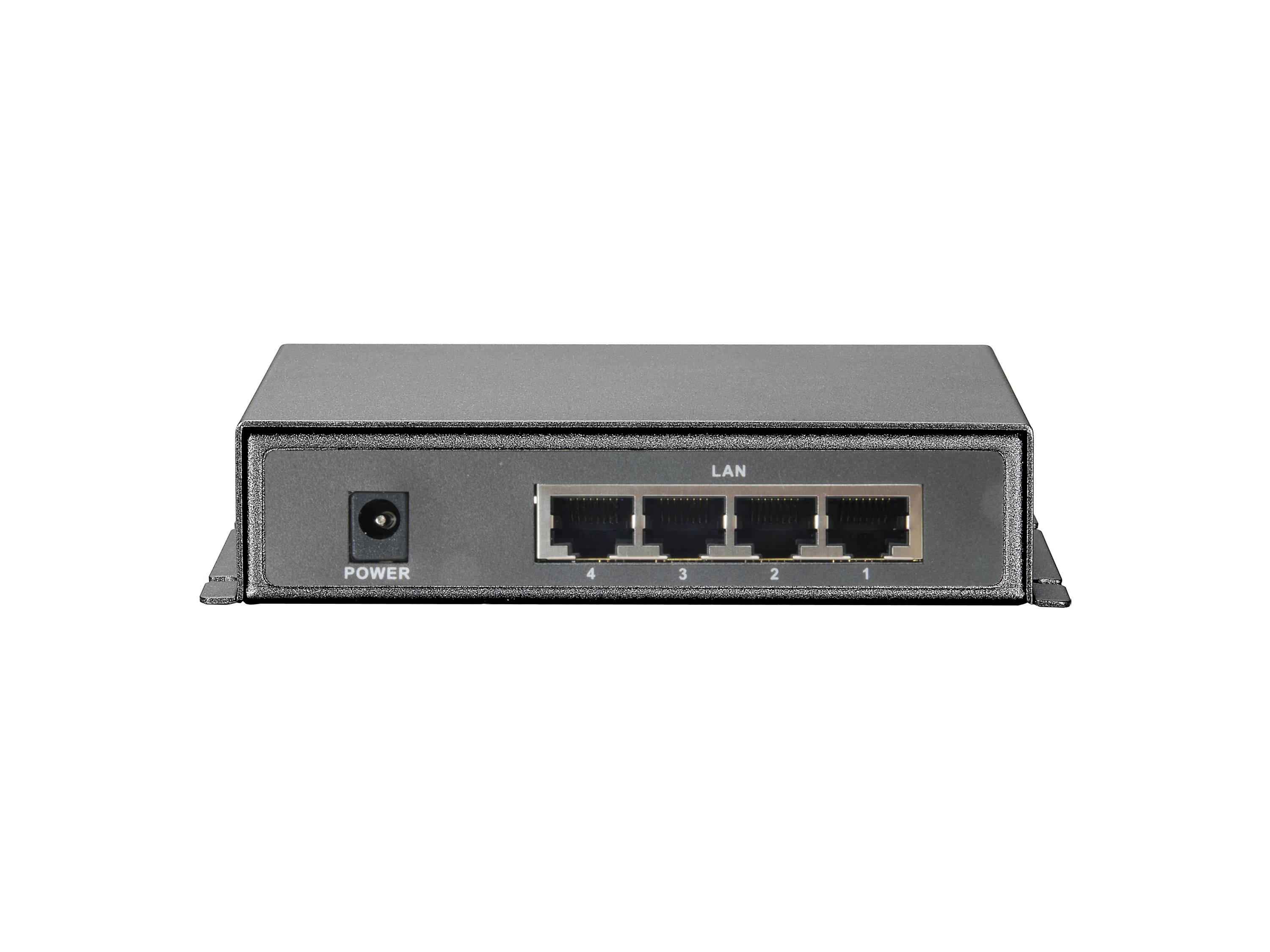 LevelOne FSW-0513 - Switch - 4 x 10/100 (PoE)