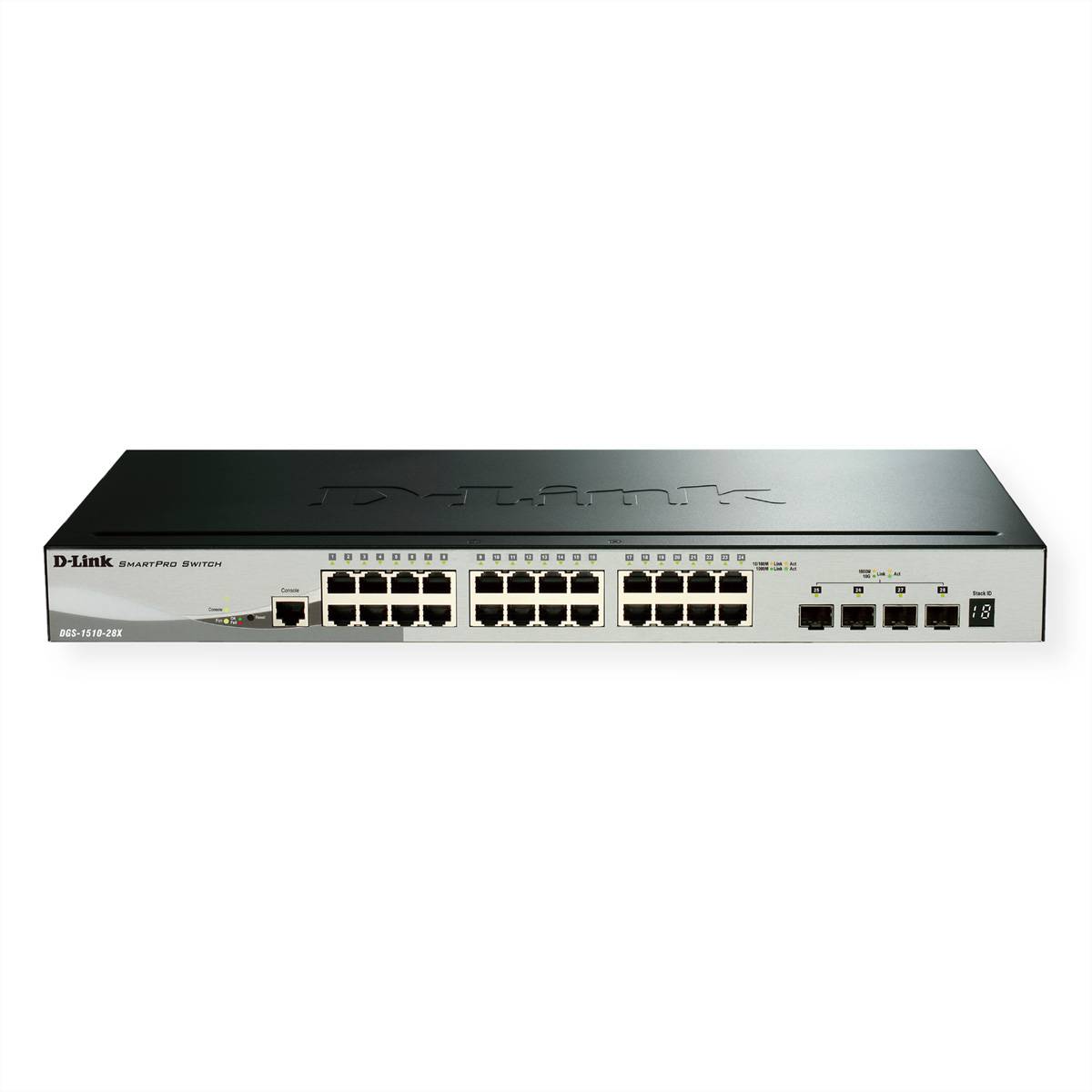 D-Link SmartPro DGS-1510-28X - Switch - L3 - managed