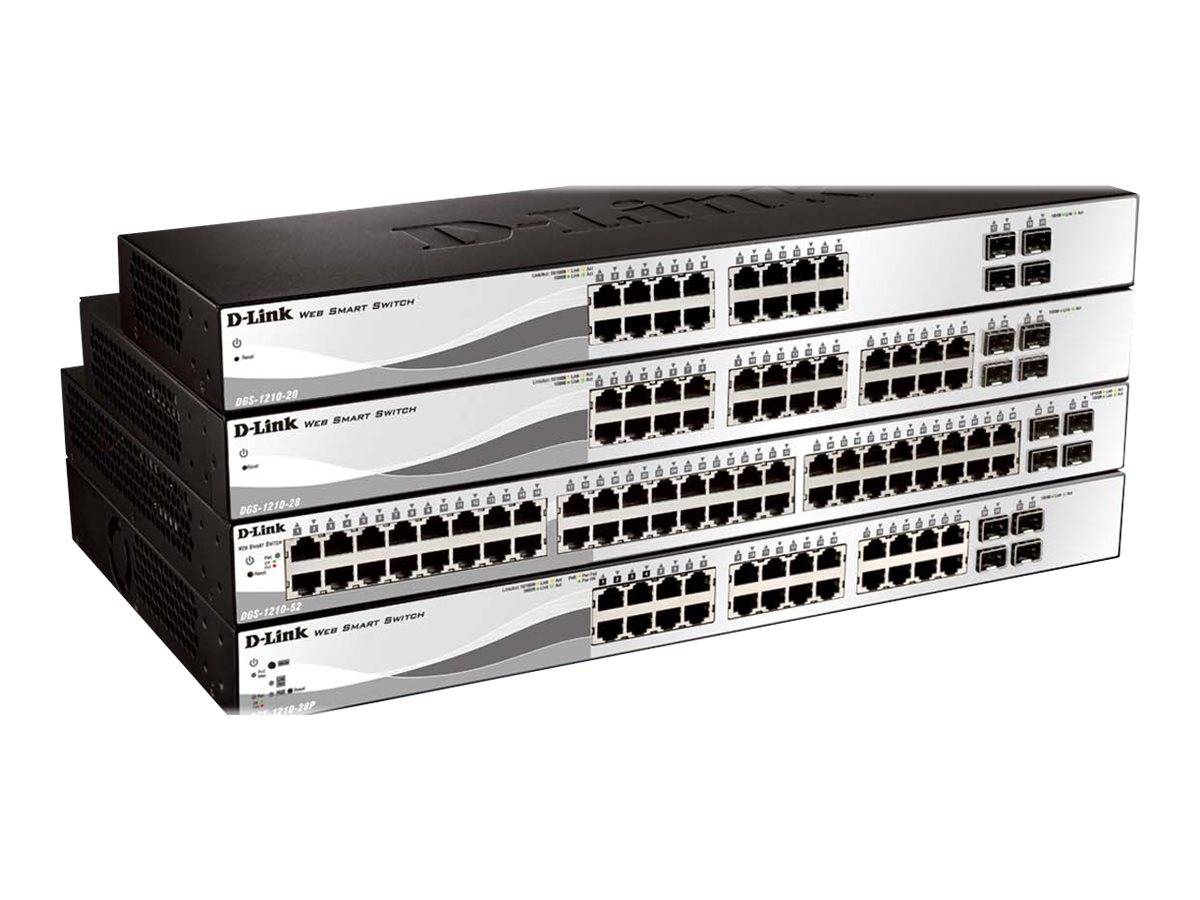 D-Link Web Smart DGS-1210-20 - Switch - managed