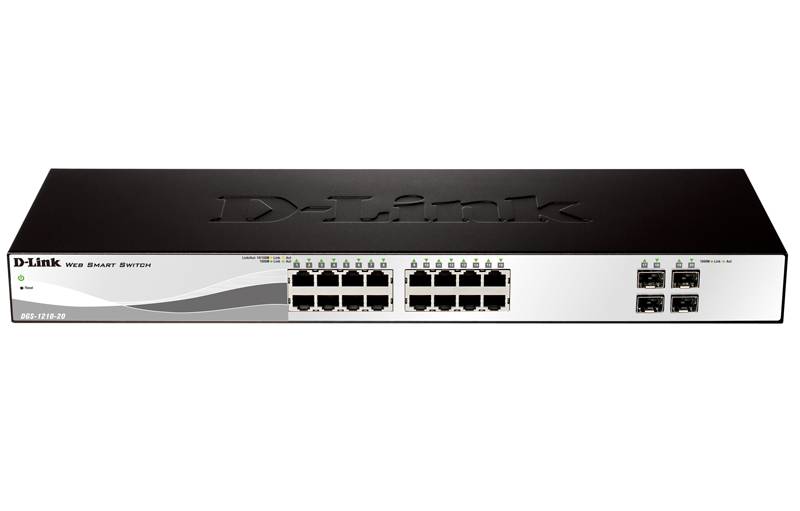 D-Link Web Smart DGS-1210-20 - Switch - managed