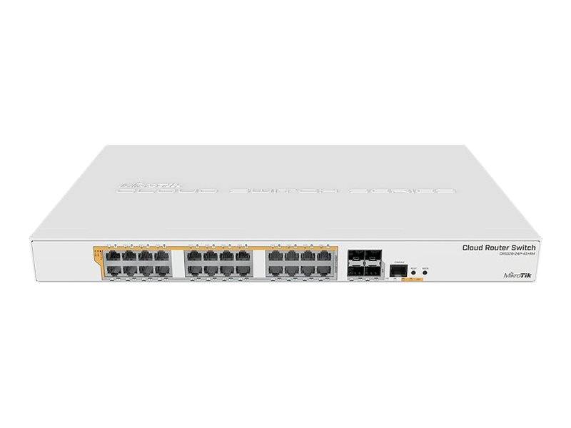 Mikrotik Cloud Router Switch CRS328-24P-4S+RM - Switch - L3 - managed - 24 x 10/