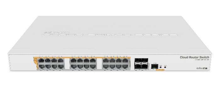 Mikrotik Cloud Router Switch CRS328-24P-4S+RM - Switch - L3 - managed - 24 x 10/