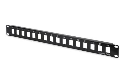 Digitus DN-91400 16 Port Netzwerk-Patchpanel 483mm (19") Unbestückt 1 HE Unbestückt