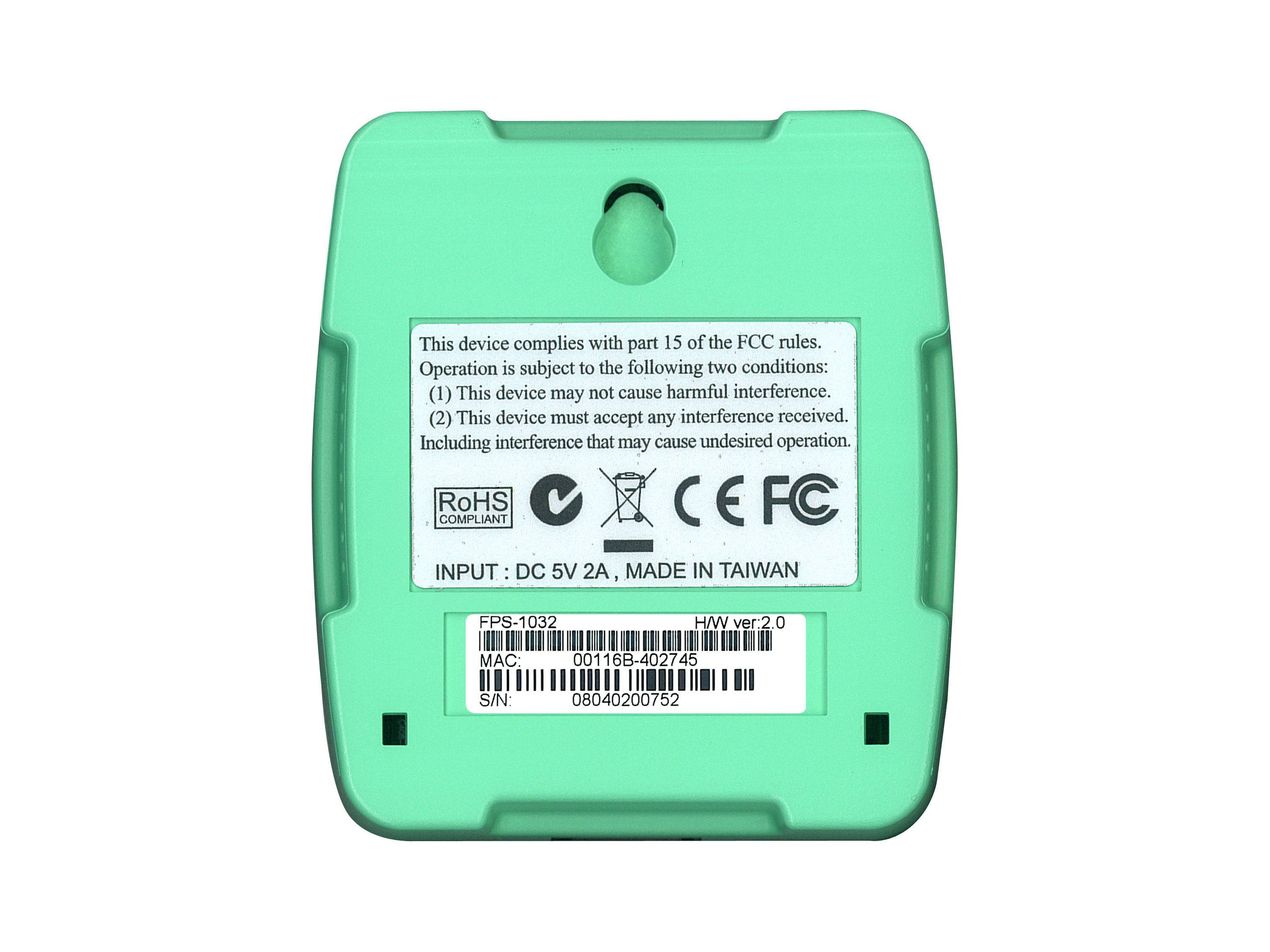 LevelOne FPS-1032 - Druckserver - USB 2.0 - 10/100