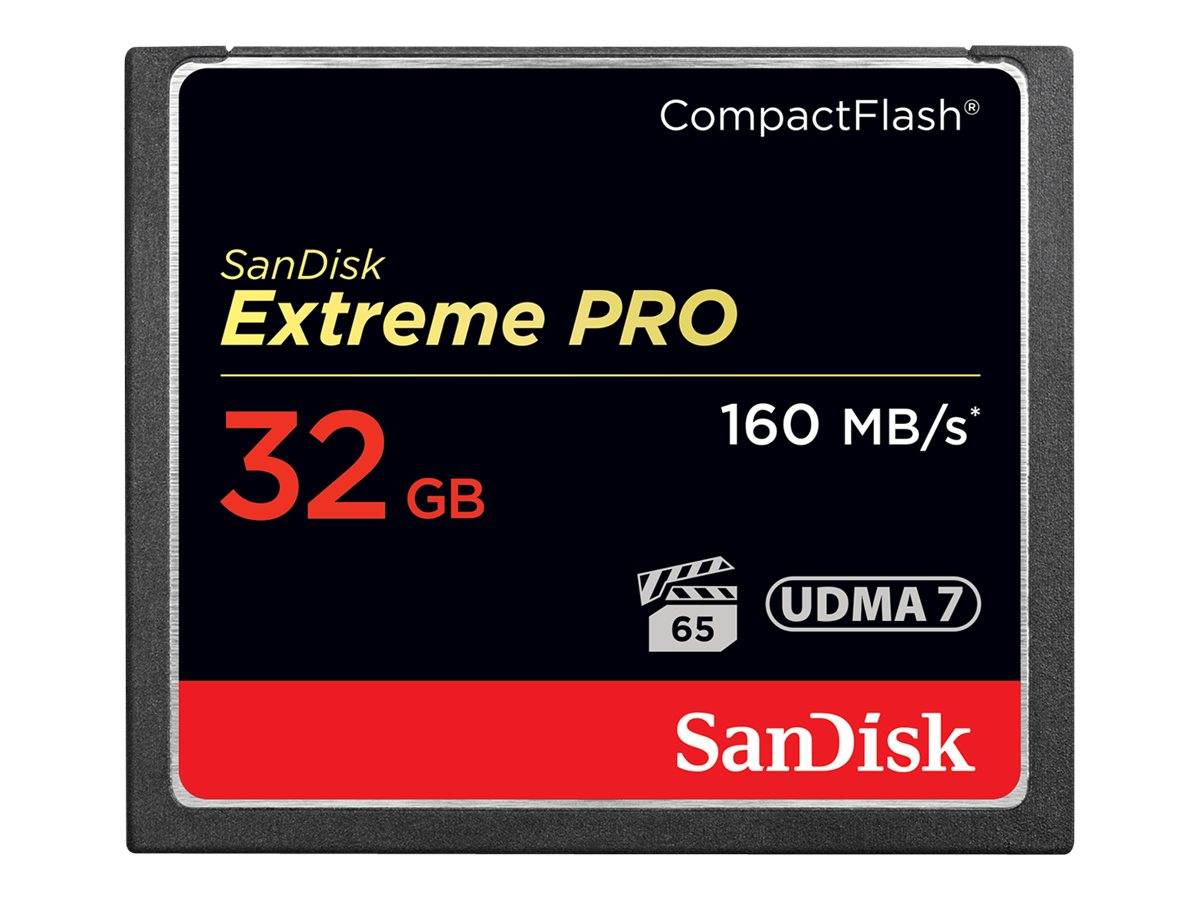 SanDisk Extreme Pro Flash-Speicherkarte 32 GB 1000x/1067x CompactFlash