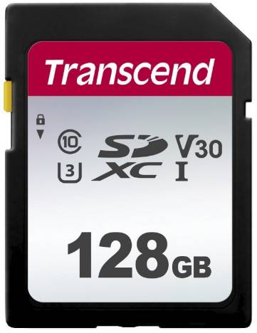 Transcend Premium 300S SDXC-Karte 128 GB Class 10, UHS-I, UHS-Class 1