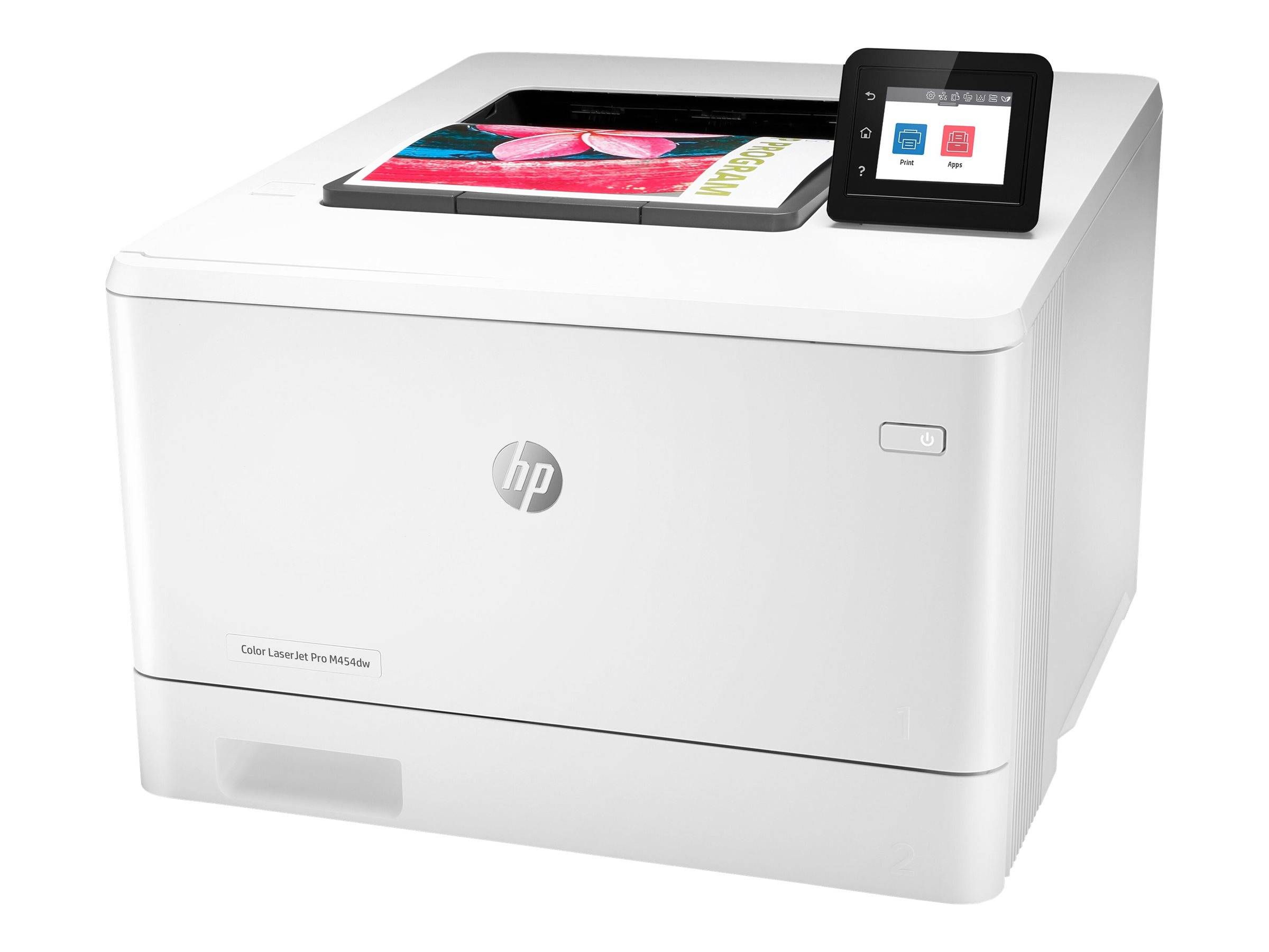 HP Color LaserJet Pro M454dw - Drucker - Farbe - Duplex - Laser - A4/Legal - 38.400 x 600 dpi - bis zu 27 Seiten/Min. (e