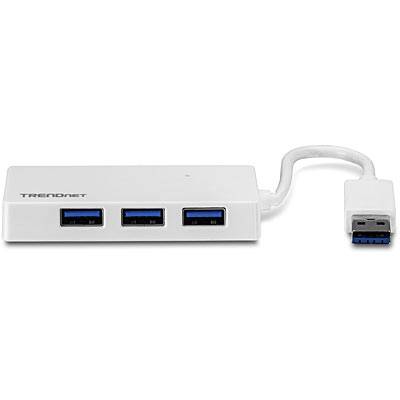 TrendNet TU3-H4E 4 Port USB 3.2 Gen 1-Hub (USB 3.0) Weiß