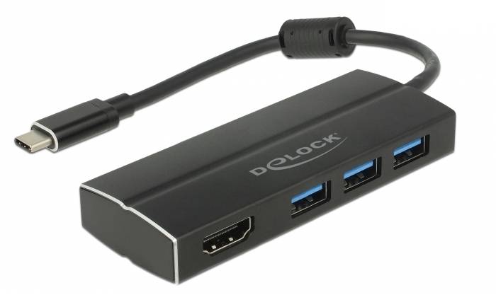 DeLOCK - Retail Pack - Dockingstation - USB-C 3.1 / Thunderbolt 3