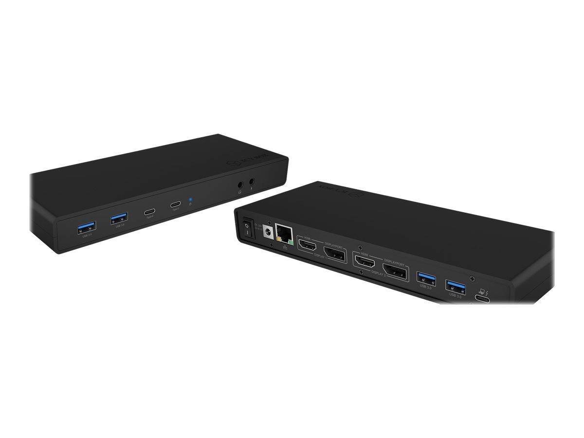 IB-DK2245AC, DisplayLink™, 2x DisplayPort™ oder 2x HDMI® Schnittstelle bis zu 4096x2160@60Hz