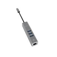 Terratec CONNECT C2 USB-C® (USB 3.2 Gen 2) Multiport Hub Grau