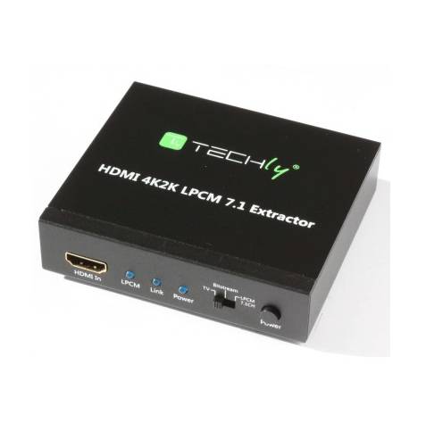 TECHly Audio Extraktor IDATA-HDMI-EA74K [HDMI - HDMI, Toslink, Klinke] 1920 x 1080 Pixel