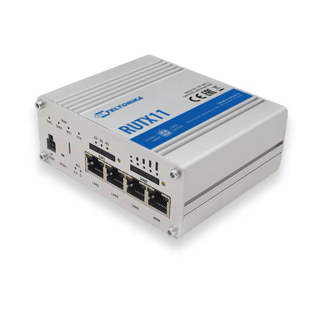 Teltonika RUTX11000000 WLAN Router Integriertes Modem: LTE 300 MBit/s