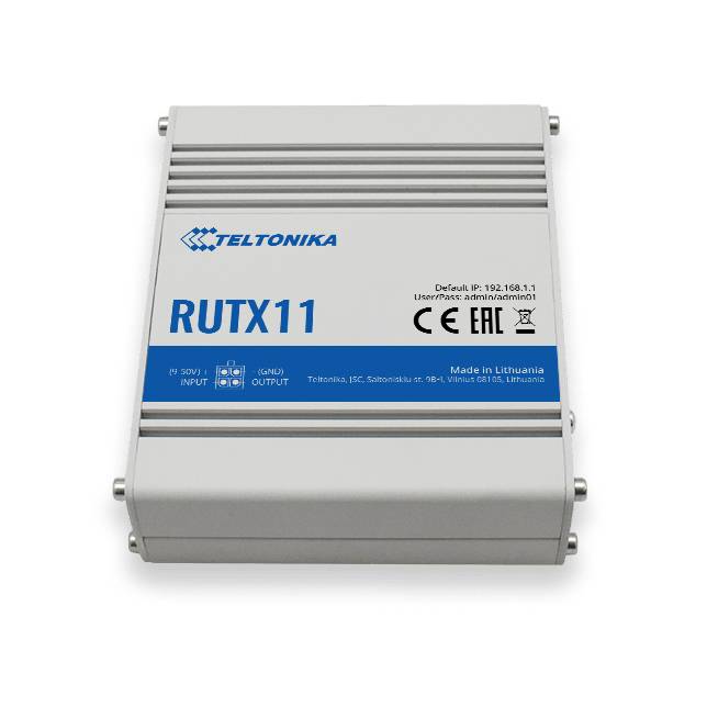 Teltonika RUTX11000000 WLAN Router Integriertes Modem: LTE 300 MBit/s