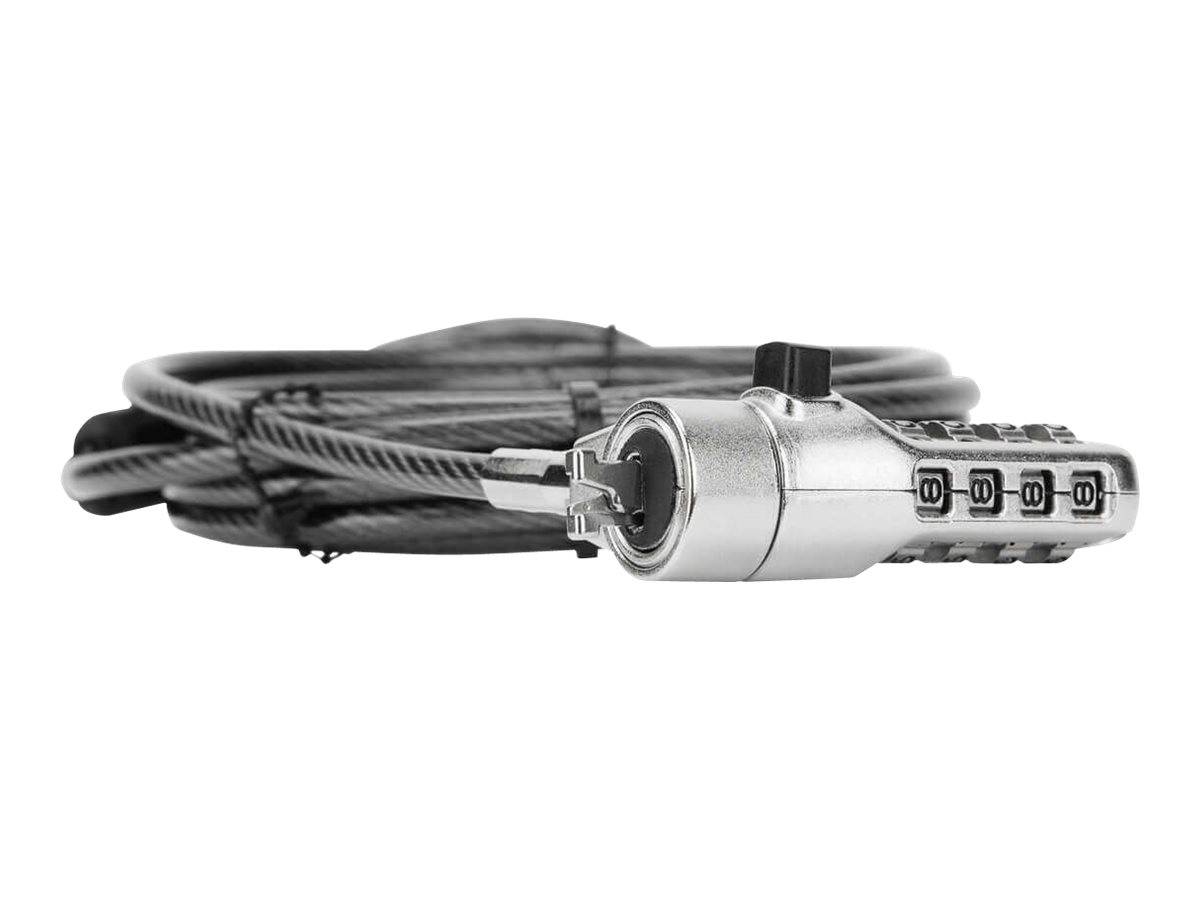 Targus Defcon Compact Combo Cable Lock - Sicherheitskabelschloss