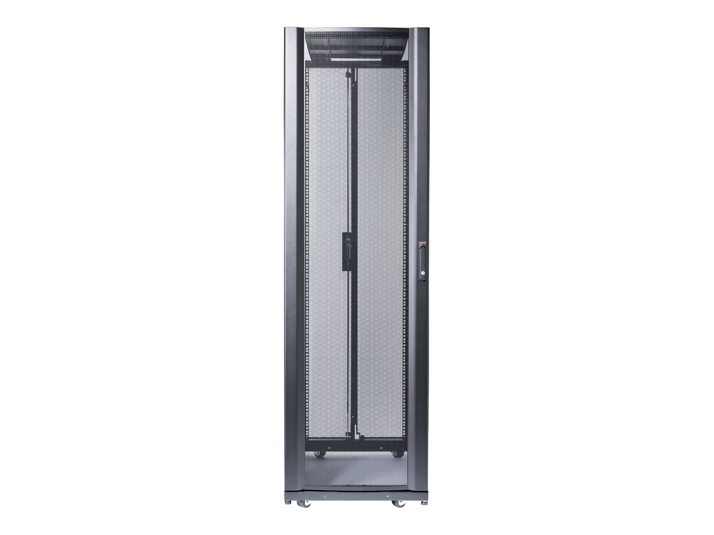 APC NetShelter SX Enclosure with Roof and Sides - Schrank - Schwarz - 42HE - 48.3 cm (19")