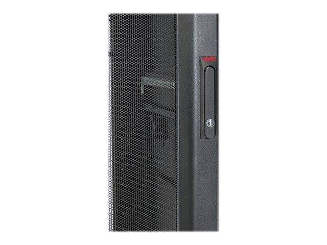 APC NetShelter SX Enclosure with Roof and Sides - Schrank - Schwarz - 42HE - 48.3 cm (19")