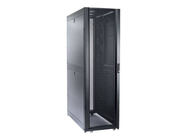 APC NetShelter SX Enclosure with Roof and Sides - Schrank - Schwarz - 42HE - 48.3 cm (19")