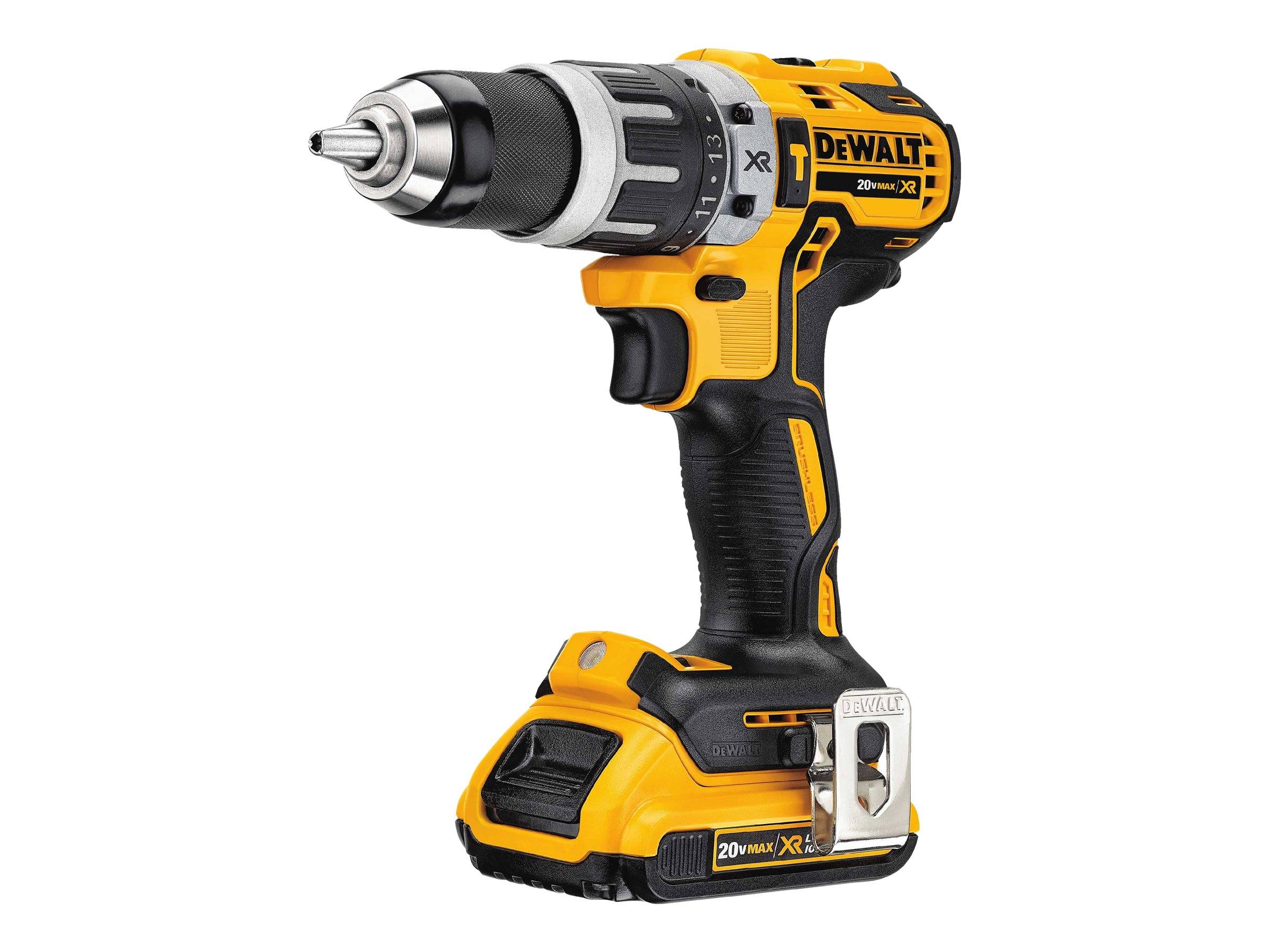 DeWALT DCD796D2-QW Akku-Schlagbohrschrauber (bl) 460 Watt, 18V, max. Bohrleistung 40/13/13 mm, T STAK-Box, 2x 2 Ah Akku