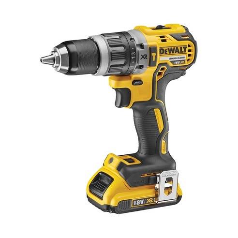 DeWALT DCD796D2-QW Akku-Schlagbohrschrauber (bl) 460 Watt, 18V, max. Bohrleistung 40/13/13 mm, T STAK-Box, 2x 2 Ah Akku