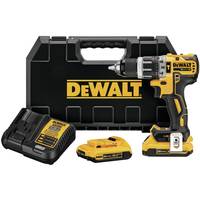 DeWALT DCD796D2-QW Akku-Schlagbohrschrauber (bl) 460 Watt, 18V, max. Bohrleistung 40/13/13 mm, T STAK-Box, 2x 2 Ah Akku