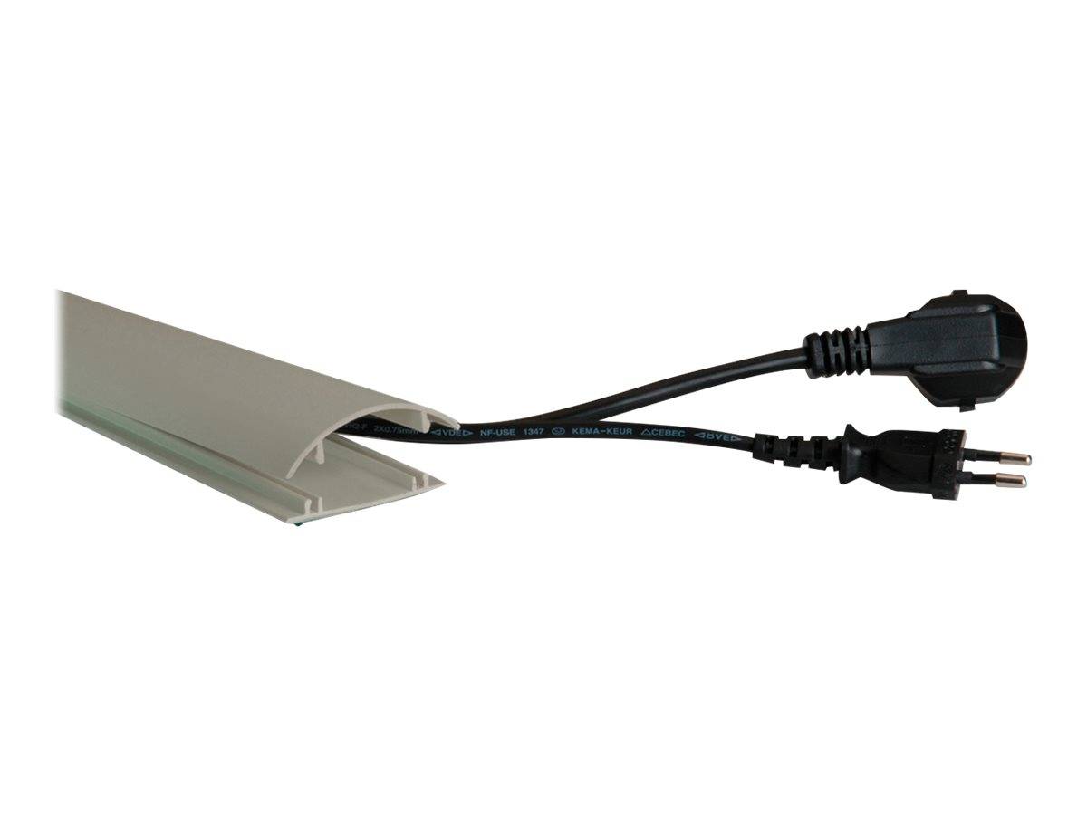 VALUE Kabel-Schiene, geschlossen, 6 cm x 100 cm