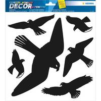 Warnvögel 30x30cm schwarz VE=1 Blatt