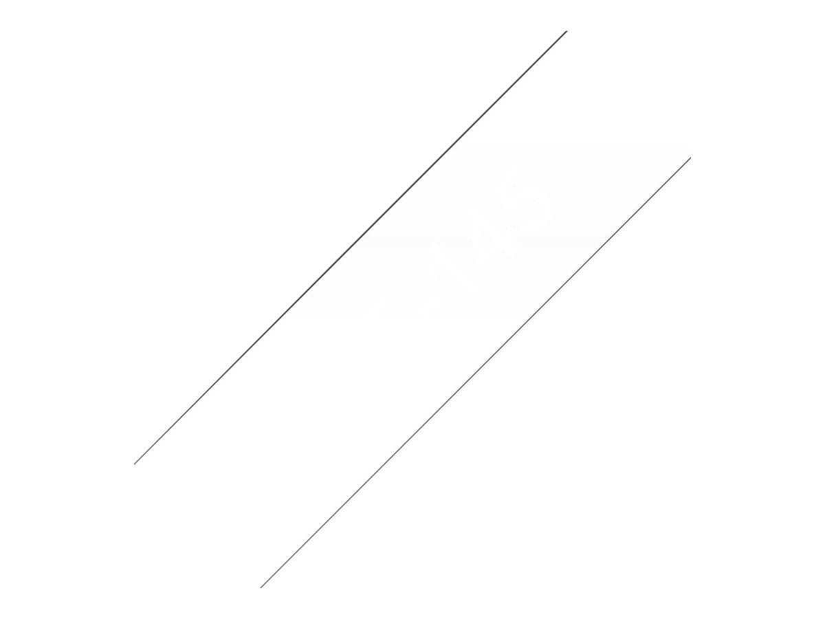 Schriftband Brother TZe TZe-145 Bandfarbe: Transparent Schriftfarbe:Weiß 18 mm 8 m