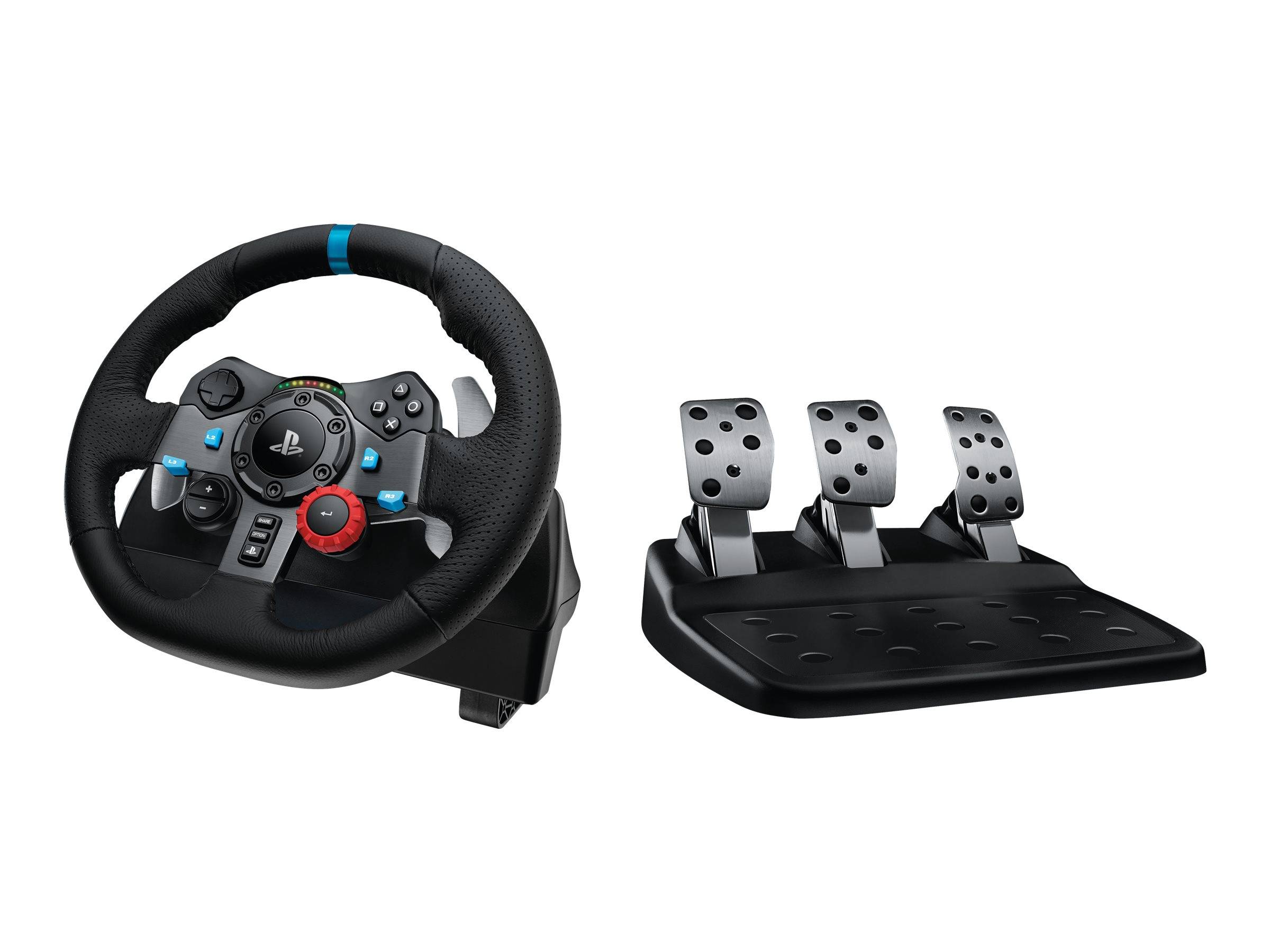 Logitech G29 Driving Force - Lenkrad- und Pedale-Set - kabelgebunden - für Sony PlayStation 3, Sony PlayStation 4